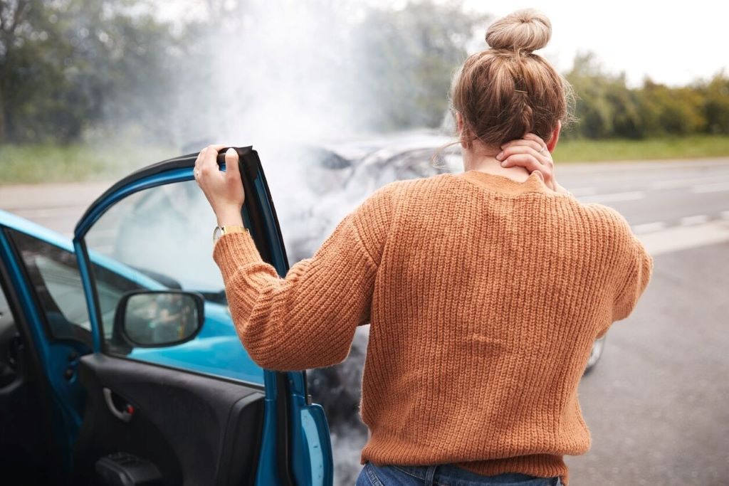 How is pain and suffering calculated in a whiplash claim?